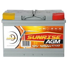 Solar Batterie AGM 125Ah 12V