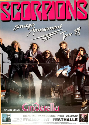 Scorpions 1988 frankfurt - scorpions,