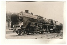 Foto AK Dampflok 04 001 Mitteldruck Versuchslokomotive an Lok Leitung Zittau (1)