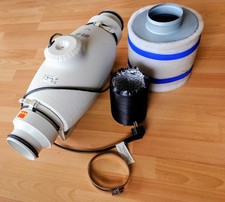 Schallgedämmter Rohrlüfter