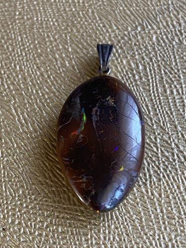 Großer boulder opal anhänger - opal,
