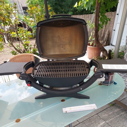 Weber gas tischgrill q1200 - q1200, blk