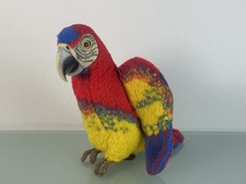 Steiff Tier Stofftier 2540/30 Papagei 30 cm Top Zustand
