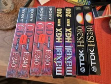 10 VHS Video Kassetten Sony