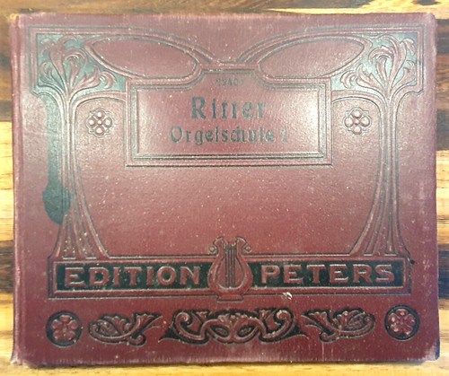 Ritter orgelschule kunst - orgelschule, 1,