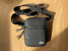 Lacoste Schultertasche Tasche Herren Bauchtasche Gürteltasche Hüfttasche schwarz