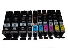 10X Original Canon Patronen  IP7250 MG5450 MG5550 MG5650 MX725 MX925 MG7550