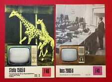 2 x RFT Typenblatt 1970/71