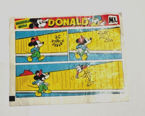 Disney bubble gum konvolut - bubble,