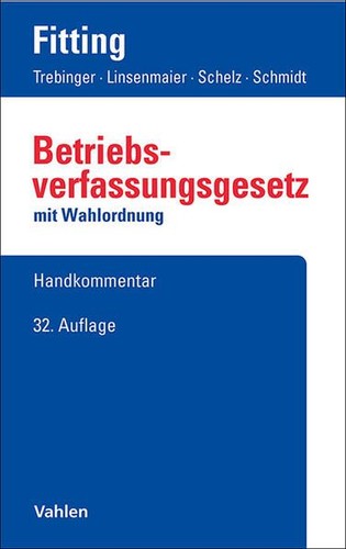 Betriebsverfassungsgesetz mit
