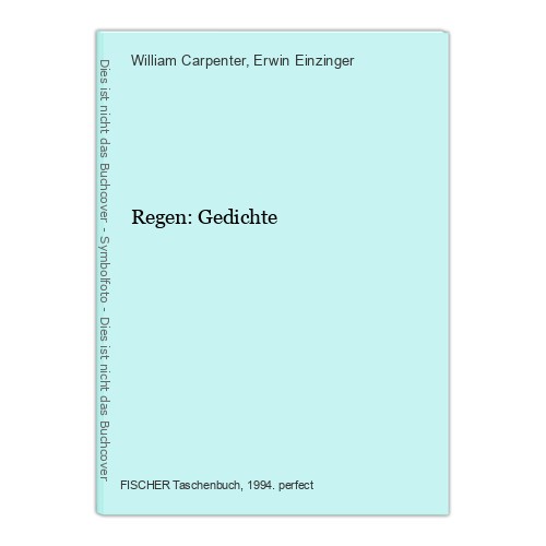 Regen gedichte carpenter - regen:,