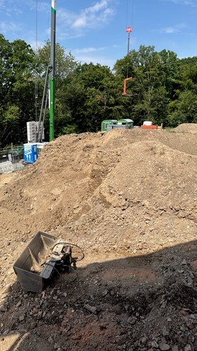 Erde lose als - , schüttgut