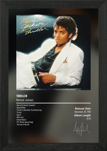 Thriller album cover - thriller,