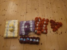 Diverse Flauschwolle - Riesenkonvolut - siehe Fotos