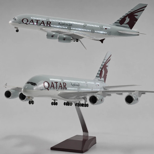 Led qatar airways airbus - qatar, a380