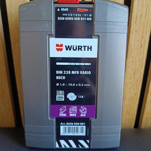 Würth spiralbohrer sort mfd - würth,