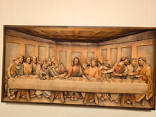 "Das letzte Abendmahl" hochwertige Holzschnitzerei aus dem Grödental