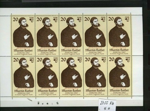 Ddr kleinbogen martin luther - ddr,