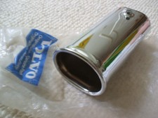 Chrom Auspuffblende Oldtimer