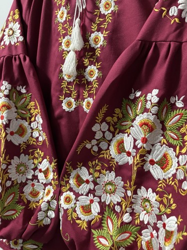 Damenbluse bestickt neu - damenbluse,