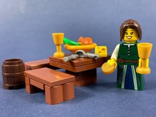 LEGO® Barmaid Magd Tisch Bank