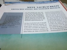 Deutsche Geschichte 1918-1933 Weimarer Republik Neue Sachlichkeit