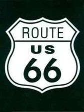 Route 66 Schild Metall
