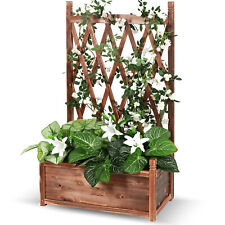 Blumenkasten mit Spalier