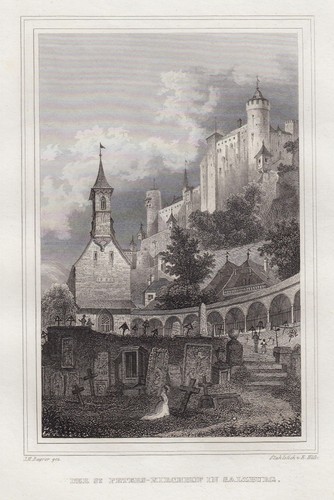 Salzburg peterskirche original - salzburg,