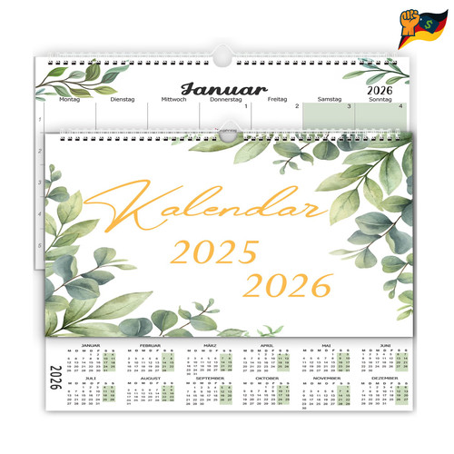 Wandkalender 2026 - , a4