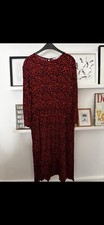 Kleid zara xxl schwarz rot - kleid,