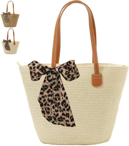 Stroh strandtasche damen - stroh,