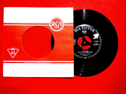 Single schallplatte elvis - -,