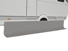Windblende mit Gewebe 70 cm hoch Wohnwagenschürze Schürze Wohnwagen Vorzelt Zelt