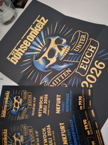 Tickets warm konzert - warm, böhse