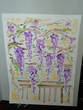 Flieder / aquarell Bild