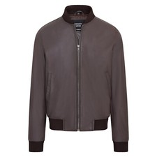 Herren Varsity Braunes Leder