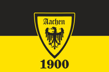 Aufkleber Aachen Wappen 1900 Fahne Flagge 18 x 12 cm Autoaufkleber