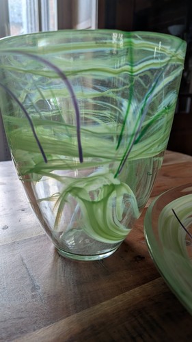 Kosta boda vase wirbel - vase, cm