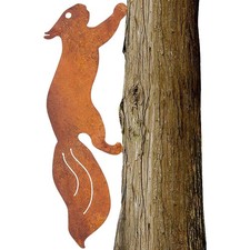 Eichhörnchen aus rostigem