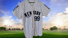 Baseball Trikot Hemd Weiß