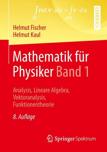 Mathematik für physiker band - mathematik,