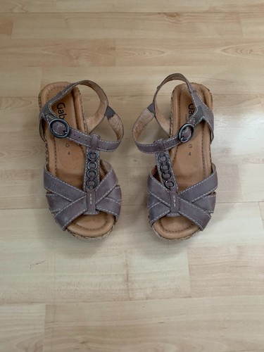 Gabor damen leder sandalen - gabor,