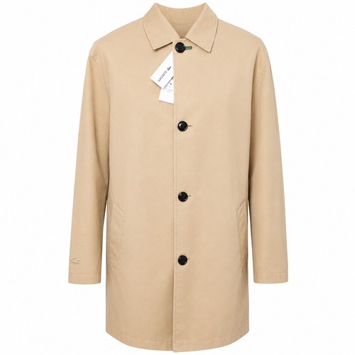 Lacoste wendemantel beige gelb - lacoste, beige/gelb