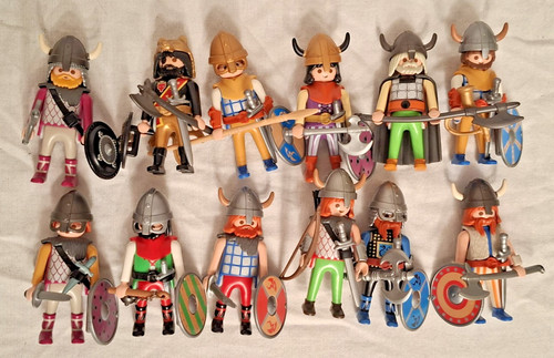 Playmobil 12 wikinger - 12,