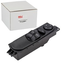 NTY FENSTERHEBERSCHALTER SCHWARZ VORNE LINKS PASSEND FÜR MERCEDES-BENZ SPRINTER