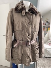 peuterey daunenjacke, Khaki Grün, 38-40, Ital.46, Neuwertig, Luxus, Fellkragen