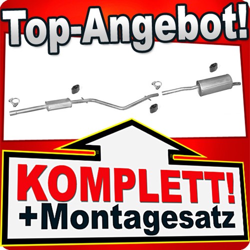 Auspuff für dacia renault - auspuff,