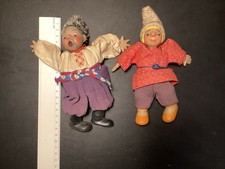 2 russische Trachtenpuppen ca 60 Jahr alt