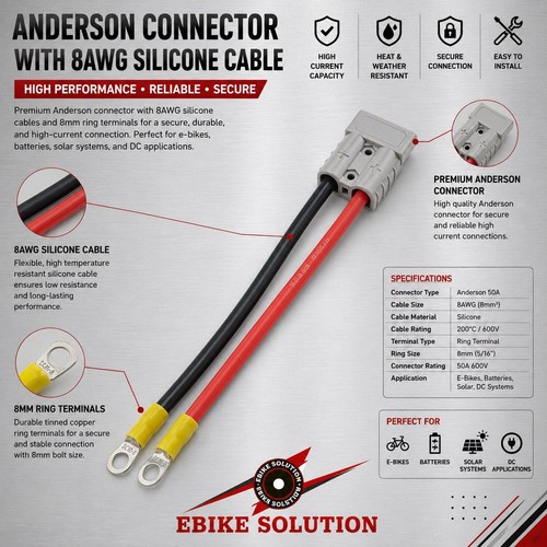 50a anderson stecker - anderson,